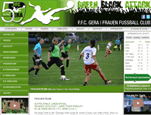 Tablet Screenshot of ffc-gera.de